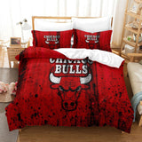 Charger l&#39;image dans la visionneuse de la galerie, Chicago Bulls Bedding Set Duvet Cover Without Filler