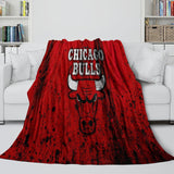 Load image into Gallery viewer, Chicago Bulls Blanket Flannel Fleece Throw Room Decoration