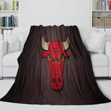 Load image into Gallery viewer, Chicago Bulls Blanket Flannel Fleece Throw Room Decoration