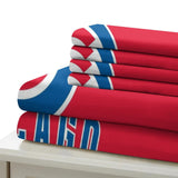 Load image into Gallery viewer, Chicago Cubs Bedding Set Quilt Cover Without Filler