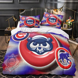 Load image into Gallery viewer, Chicago Cubs Bedding Set Quilt Cover Without Filler