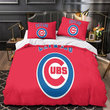 Load image into Gallery viewer, Chicago Cubs Bedding Set Quilt Cover Without Filler