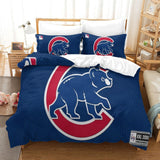Load image into Gallery viewer, Chicago Cubs Bedding Set Quilt Cover Without Filler