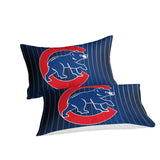 Load image into Gallery viewer, Chicago Cubs Bedding Set Quilt Cover Without Filler