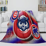 Load image into Gallery viewer, Chicago Cubs Blanket Flannel Throw Room Decoration