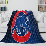 Load image into Gallery viewer, Chicago Cubs Blanket Flannel Throw Room Decoration