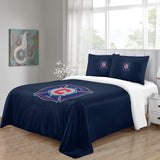 Charger l&#39;image dans la visionneuse de la galerie, Chicago Fire Soccer Club Bedding Set Duvet Cover Without Filler