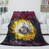 Charger l&#39;image dans la visionneuse de la galerie, Chicago Fire Soccer Club Blanket Flannel Fleece Throw Room Decoration