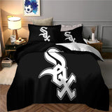 Load image into Gallery viewer, Chicago White Sox Bedding Set Quilt Cover Without Filler