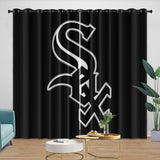 Charger l&#39;image dans la visionneuse de la galerie, Chicago White Sox Curtains Blackout Window Drapes Room Decoration