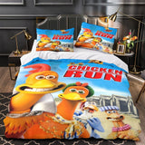 Charger l&#39;image dans la visionneuse de la galerie, Chicken Run Duvet Cover Bedding Set Without Filler