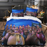 Charger l&#39;image dans la visionneuse de la galerie, Chicken Run Duvet Cover Bedding Set Without Filler