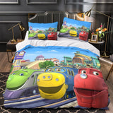 Charger l&#39;image dans la visionneuse de la galerie, Chuggington Bedding Set Duvet Cover Without Filler