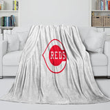 Charger l&#39;image dans la visionneuse de la galerie, Cincinnati Reds Blanket Flannel Throw Room Decoration