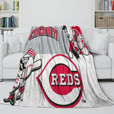 Charger l&#39;image dans la visionneuse de la galerie, Cincinnati Reds Blanket Flannel Throw Room Decoration
