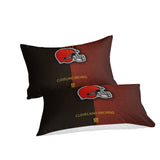 Load image into Gallery viewer, Cleveland Browns Bedding Set Duvet Cover Without Filler