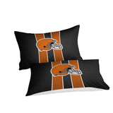 Load image into Gallery viewer, Cleveland Browns Bedding Set Duvet Cover Without Filler