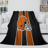 Load image into Gallery viewer, Cleveland Browns Blanket Flannel Fleece Throw Room Decoration