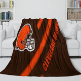 Load image into Gallery viewer, Cleveland Browns Blanket Flannel Fleece Throw Room Decoration