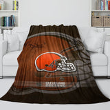 Load image into Gallery viewer, Cleveland Browns Blanket Flannel Fleece Throw Room Decoration