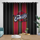 Load image into Gallery viewer, Cleveland Cavaliers Curtains Blackout Window Drapes Room Decoration