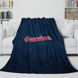Load image into Gallery viewer, Cleveland Guardians Blanket Flannel Throw Room Decoration