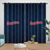Charger l&#39;image dans la visionneuse de la galerie, Cleveland Guardians Curtains Blackout Window Drapes Room Decoration