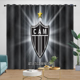 Load image into Gallery viewer, Clube Atlético Mineiro Curtains Blackout Window Drapes Room Decoration