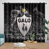 Load image into Gallery viewer, Clube Atlético Mineiro Curtains Blackout Window Drapes Room Decoration
