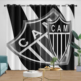 Load image into Gallery viewer, Clube Atlético Mineiro Curtains Blackout Window Drapes Room Decoration