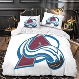 Charger l&#39;image dans la visionneuse de la galerie, Colorado Avalanche Bedding Set Quilt Duvet Cover Without Filler
