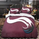 Charger l&#39;image dans la visionneuse de la galerie, Colorado Avalanche Bedding Set Quilt Duvet Cover Without Filler