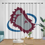 Charger l'image dans la visionneuse de la galerie, Colorado Avalanche Curtains Blackout Window Drapes Room Decoration