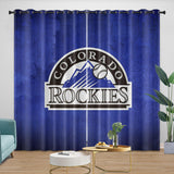 Charger l&#39;image dans la visionneuse de la galerie, Colorado Rockies Curtains Blackout Window Drapes Room Decoration
