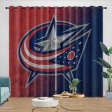 Load image into Gallery viewer, Columbus Blue Jackets Curtains Blackout Window Drapes Room Decoration