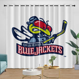 Load image into Gallery viewer, Columbus Blue Jackets Curtains Blackout Window Drapes Room Decoration