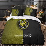 Charger l&#39;image dans la visionneuse de la galerie, Columbus Crew SC Bedding Set Duvet Cover Without Filler