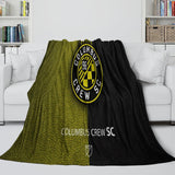 Charger l&#39;image dans la visionneuse de la galerie, Columbus Crew SC Blanket Flannel Fleece Throw Room Decoration