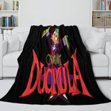 Charger l&#39;image dans la visionneuse de la galerie, Count Duckula Blanket Flannel Throw Room Decoration