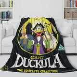Charger l&#39;image dans la visionneuse de la galerie, Count Duckula Blanket Flannel Throw Room Decoration