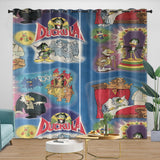 Load image into Gallery viewer, Count Duckula Curtains Pattern Blackout Window Drapes