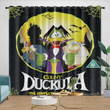Load image into Gallery viewer, Count Duckula Curtains Pattern Blackout Window Drapes