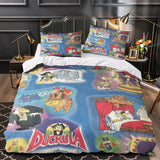 Charger l&#39;image dans la visionneuse de la galerie, Count Duckula Duvet Cover Bedding Set Without Filler