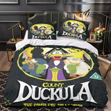 Charger l&#39;image dans la visionneuse de la galerie, Count Duckula Duvet Cover Bedding Set Without Filler