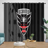 Load image into Gallery viewer, D.C. United Curtains Blackout Window Drapes Room Decoration