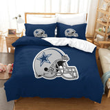 Load image into Gallery viewer, Dallas Cowboys Bedding Set Duvet Cover Without Filler