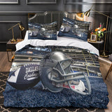 Load image into Gallery viewer, Dallas Cowboys Bedding Set Duvet Cover Without Filler