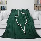 Charger l&#39;image dans la visionneuse de la galerie, Dallas Stars Blanket Flannel Throw Kids Room Decoration