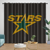 Charger l&#39;image dans la visionneuse de la galerie, Dallas Stars Curtains Blackout Window Drapes Room Decoration