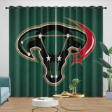 Charger l&#39;image dans la visionneuse de la galerie, Dallas Stars Curtains Blackout Window Drapes Room Decoration